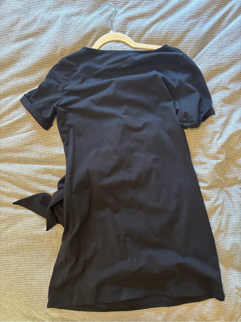 NWOT Sezane Pippa Short Dress Black - Size M - Picture 3 of 6